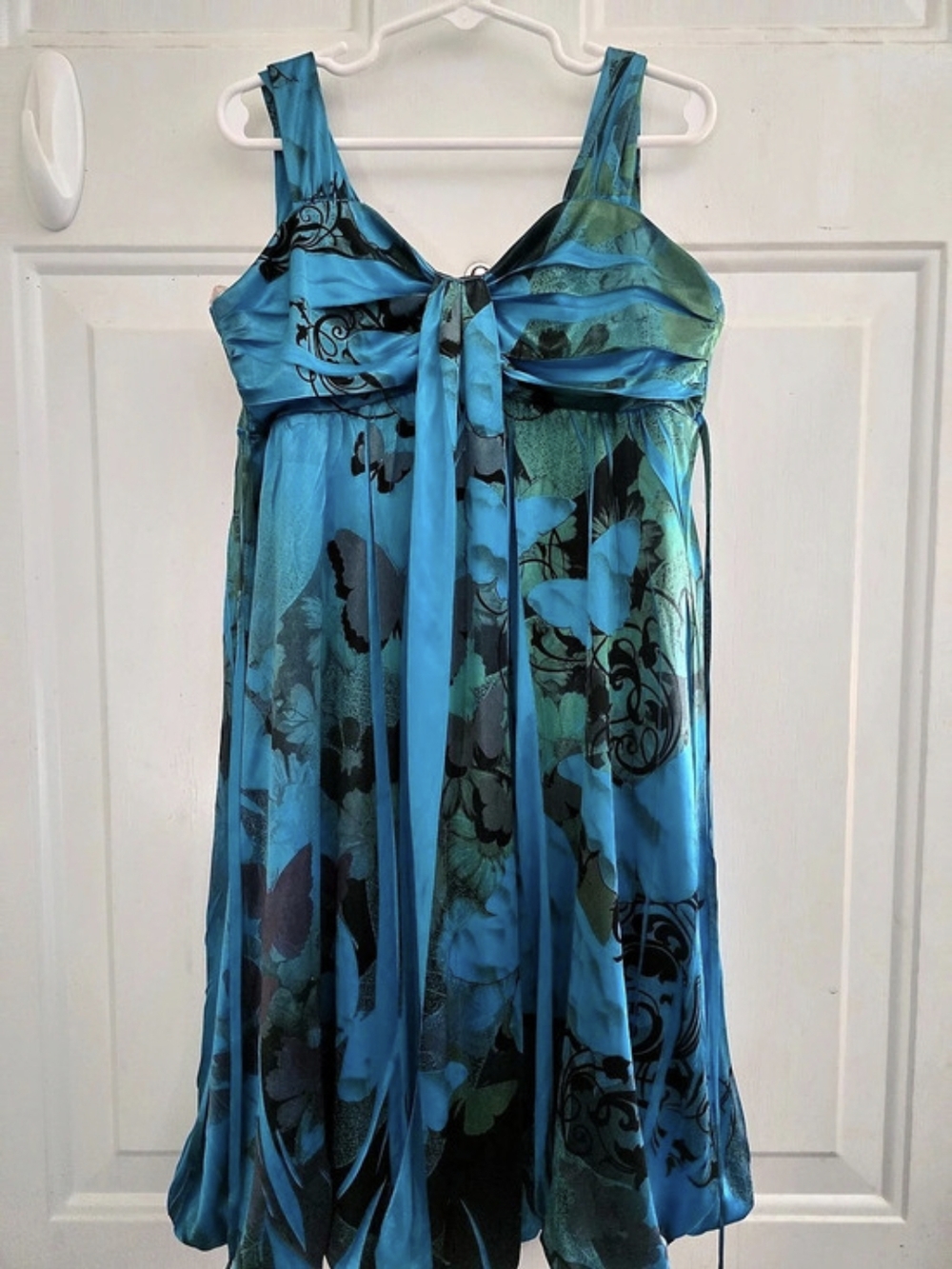 Vintage My Michelle Y2K Butterfly Bubble Dress Size 12 Juniors